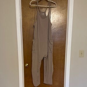 Free People beige Hot Shot Onesie